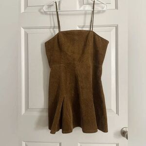Corduroy Mini Dress UO Urban Outfitters Kensie Medium